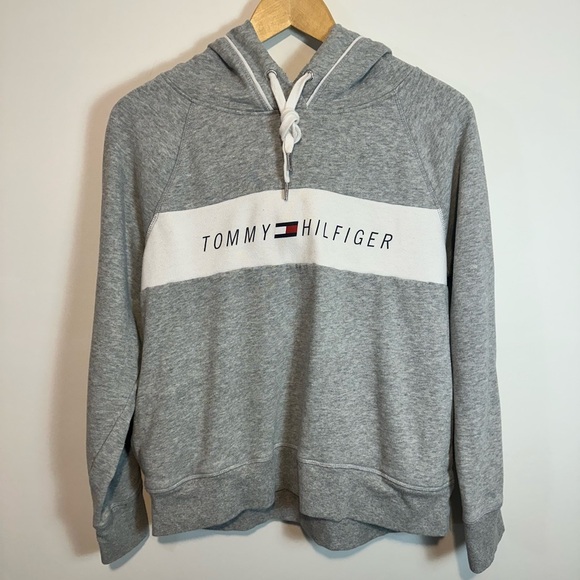 Tommy Hilfiger Grey Hoodie - Picture 1 of 7
